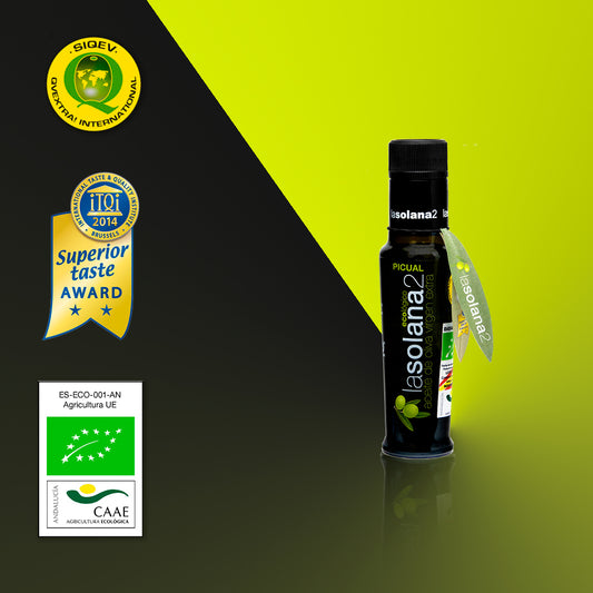 Botella Oleo 100 ml de AOVE Picual Ecológico