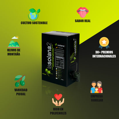 AOVEBOX lasolana2 - Envase Familiar de 2L