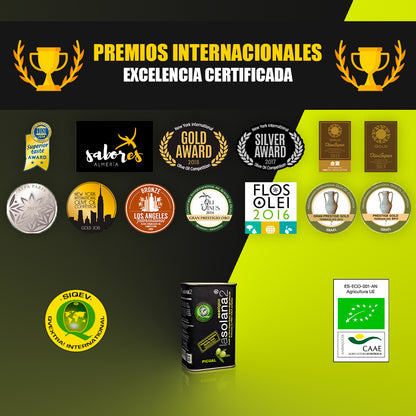 AOVE Picual Ecológico – Lata 250ml