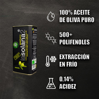 AOVE Picual Ecológico – Lata 500ml